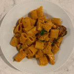 sun dried burrata rigatoni